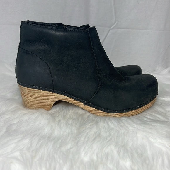 Dansko Black Ankle Boots - Picture 5 of 8